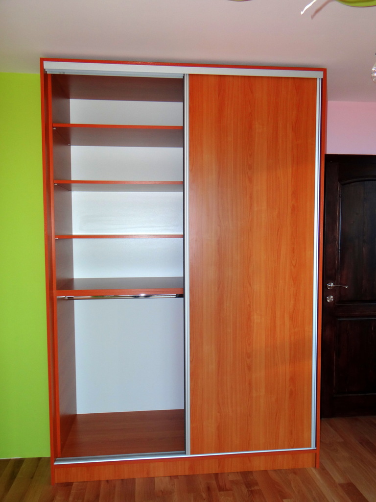 Гардероб с плъзгащи се врати Череша - Image 3