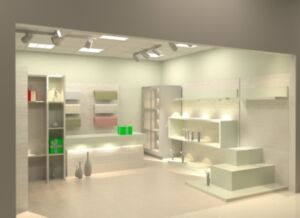 Обзавеждане за цветарски магазин Пустинни цветя