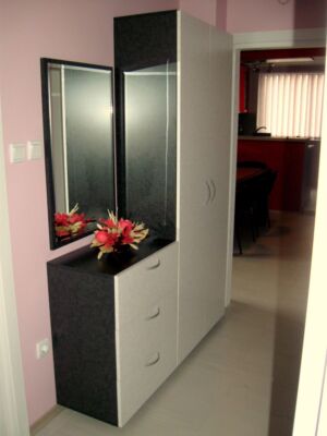 Гардероб и шкаф Графитени цветя