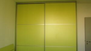 Гардероб с плъзгащи врати Лайм