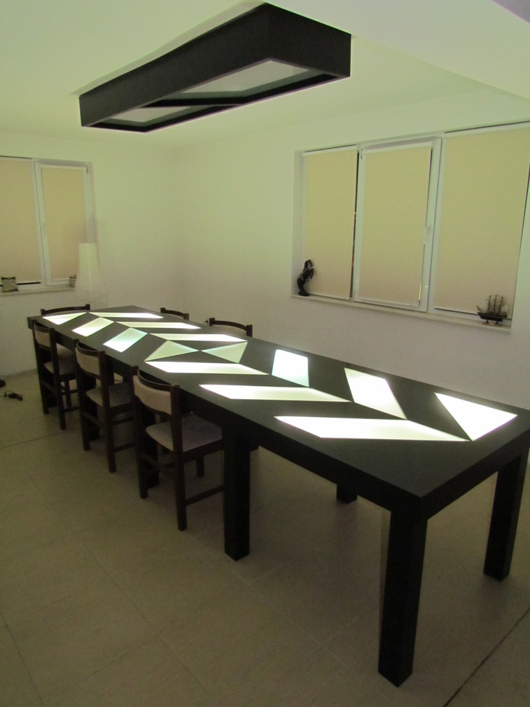 Уникална светеща трапезарна маса - Image 5
