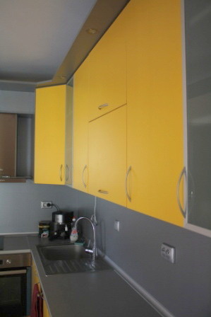 Кухня по поръчка Лимоново и Графит - Image 9