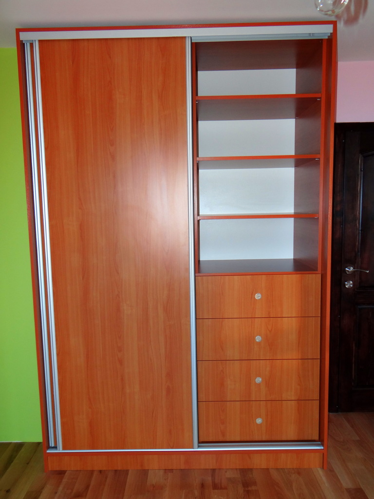 Гардероб с плъзгащи се врати Череша - Image 2