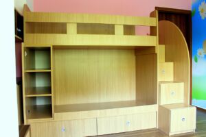 Детско двуетажно легло Бърболино