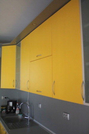 Кухня по поръчка Лимоново и Графит - Image 7